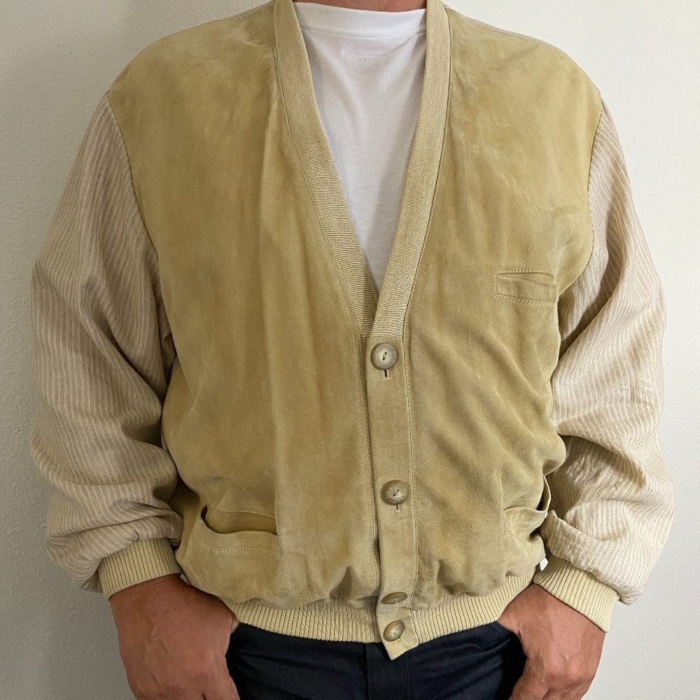 Bally Lightweigth Jacket V - neck  Size EU 44 Made in Italy